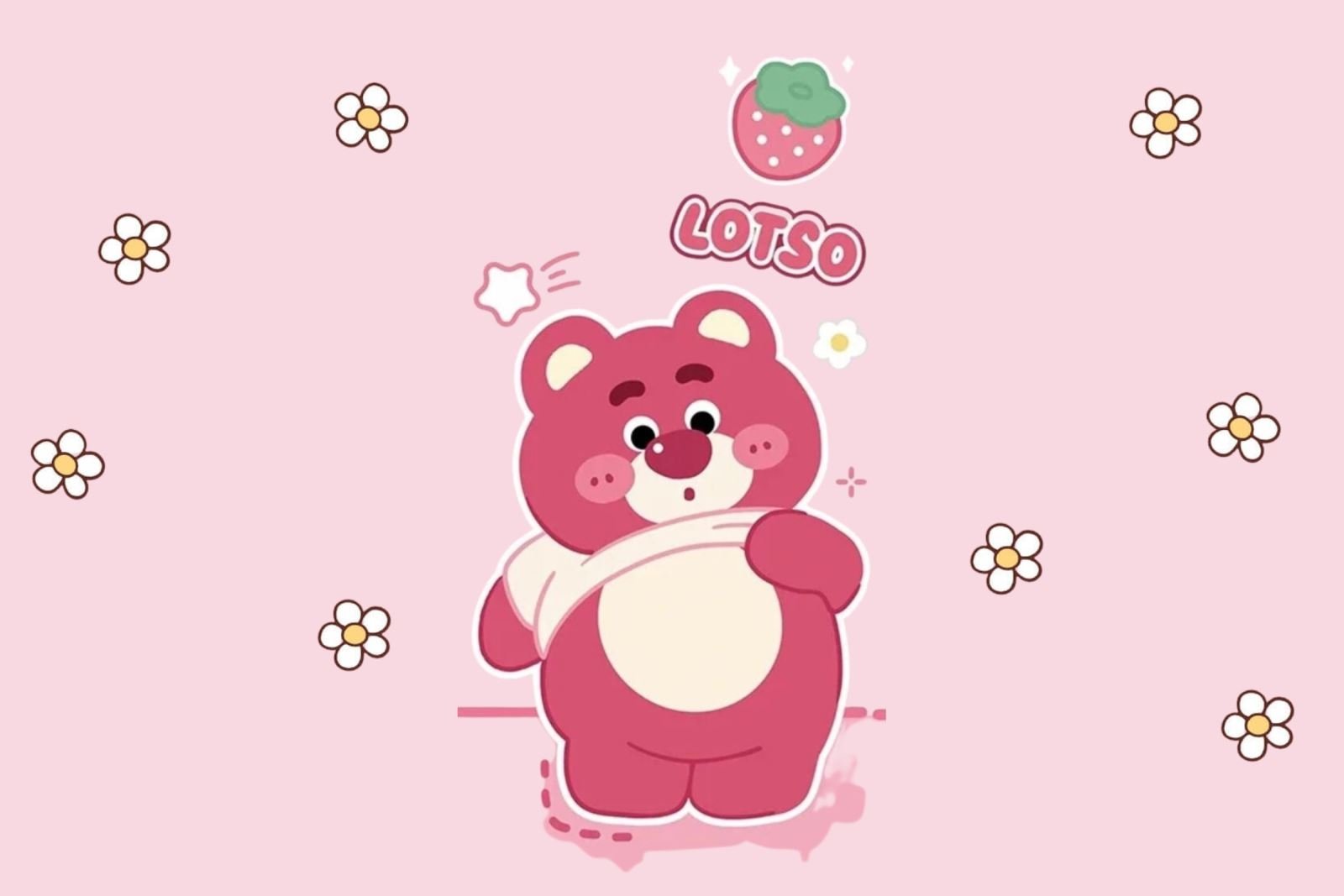 Top 100+ hình nền máy tính gấu dâu Lotso cute đẹp nhất